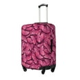 thumbnail image 2 of Bixox Washable Pink Butterfly Printed Luggage Cover, Fashion Suitcase Protector Fits for Medium luggage, 2 of 8