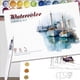 thumbnail image 1 of Kids Watercolor Painting Set- DIY Watercolor Painting Pad With Pigments - Beautiful Scenery Series, 1 of 6