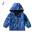 thumbnail image 2 of Odeerbi Clearance Toddler Baby Boys Girls Cartoon Pattern Cute Zipper Pocket Windproof Jacket Coat, 2 of 4