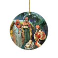 thumbnail image 1 of Christmas Ornaments Festive Hanging Decorations Quality Colorful Baubles & Tree, 1 of 4