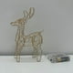 thumbnail image 5 of Decoración Navideña de Reno de Hierro con 30 Luces Led | Adorno Navideño a Pilas | Decoración Duradera para Exteriores, Ideal para Patio, Jardín, Porche, Ventana o Fiesta | Iluminación Blanca Cálida, 5 of 6