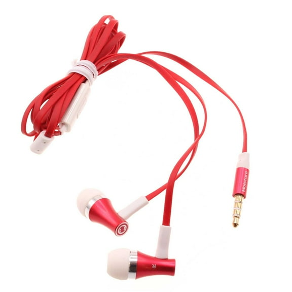 Hi-Fi Sound Wired Earphones for Motorola Moto G Pure/Power (2022)/5G Phones- Headphones Handsfree Mic Headset Metal Earbuds P6L