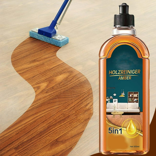 Floor Cleaner Liquid | Multi-Surface Plant-Based Ceramic Tile & Wood Floor Cleaning Solution | No Harsh Chemicals | Natural Fresh Scent | 500ml | Safe for Laminate, Vinyl, Sealed Floors