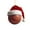 multicolor, variant on JoyMoreHome Christmas Acrylic Basketball Decor with Christmas Hat, Durable Decorative Pendant for Christmas Tree, Door Signs, Fireplace, Gift for Friends and Families