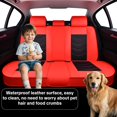 thumbnail image 6 of 2022 for Chevrolet Trailblazer Custom Fit Seat Covers Faux Leather Seat Protection Perfect Fit Comfortable Driving Seat Function Compatible, 6 of 9