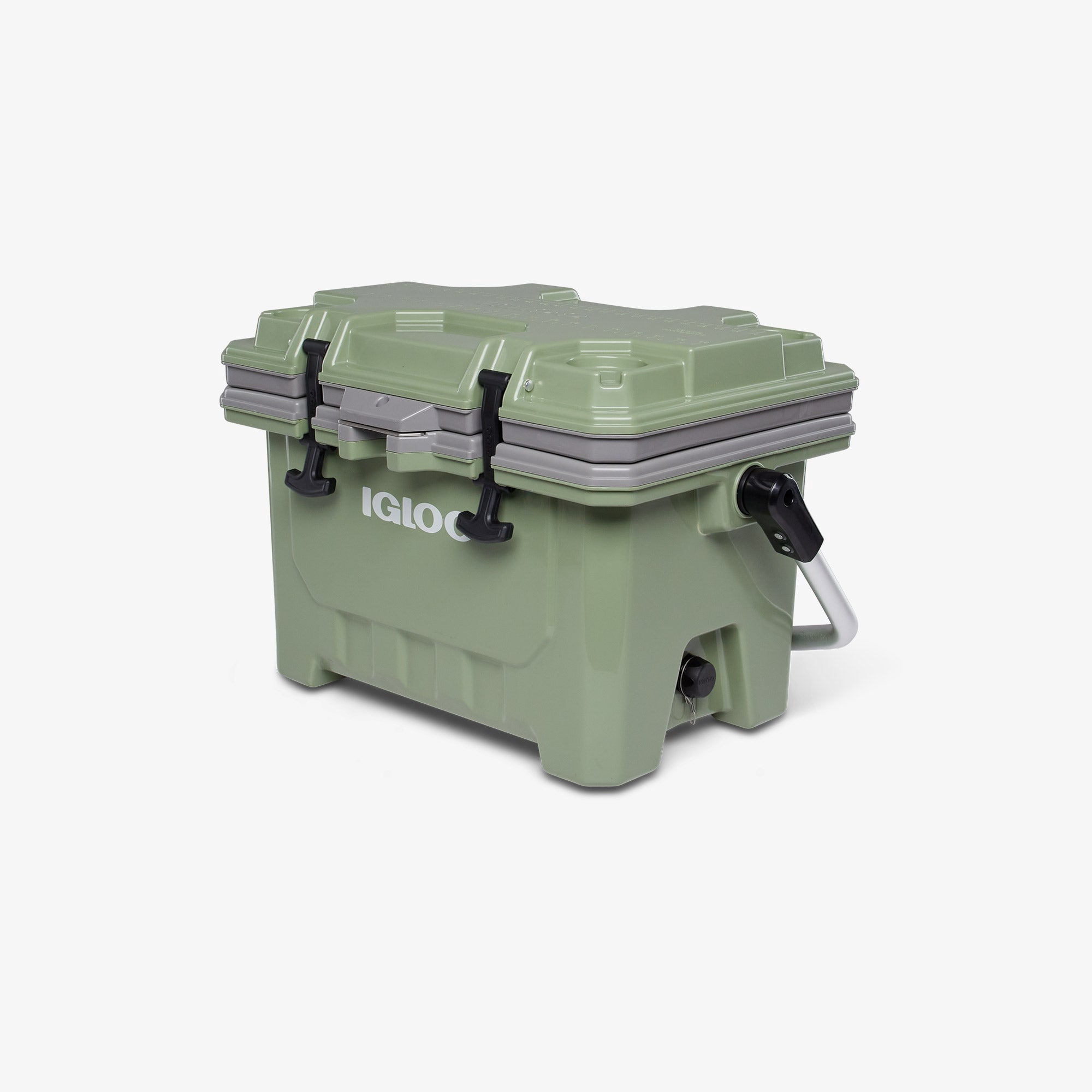 Igloo 24 qt IMX Ice Chest Cooler, Oil Green