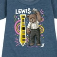 thumbnail image 3 of IF Movie - Lewis Keyboard - Toddler & Youth Girls Fleece Dress, 3 of 5