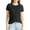 Black, variant on Womens Shirts Summer Cool Breathable Quick Drying Top Womens Tops