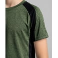 thumbnail image 4 of Real Essentials 5 Pack: Boy's Dry Fit Short Sleeve T-Shirt - Athletic Baseball Soccer Tee Tops for Kids Youth & Teens, 4 of 7