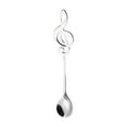 thumbnail image 1 of Stainless Steel Musical Note Spoons Unique for Coffee and Music Enthusiasts Elegant Tableware Set, 1 of 6