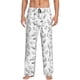 thumbnail image 1 of Balery Sea Turtle Pantalones de pijama para hombre, pijama ultraligero, pantalón de descanso-Large, 1 of 6