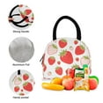 thumbnail image 3 of ALAZA Backpack Set Strawberry Red Elementary School Bags Student BookBag with Lunch Bag, 3 of 6