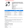 thumbnail image 2 of Front Wheel Hub and Sway Bar Link Kit - Compatible with 2000 - 2001 Dodge Ram 1500, 2 of 2