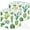 Color-3, variant on Lamp Shades Set of 2 Easy Assembly watercolor flowers butterflies teal Drum Lampshades for Table Lamps Floor Lamps Pendant Light 13"x13"x10" Replacement Lamp Shade