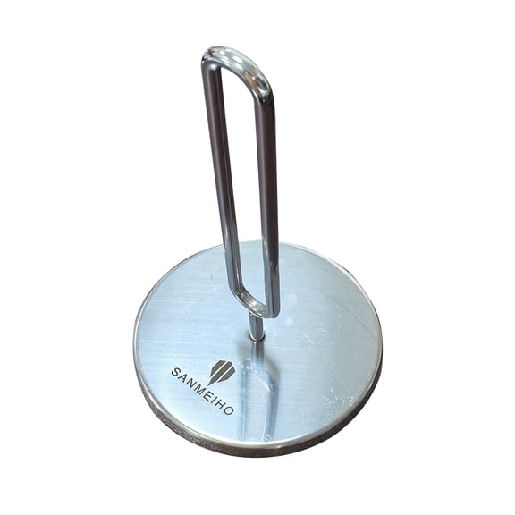 SANMEIHO Silver Stainless Steel Freestanding Tissue Extender Toilet Paper Holders