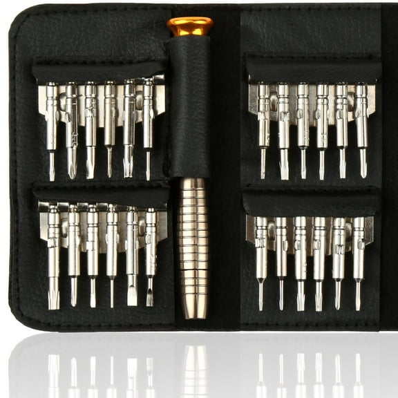 H&S Precision Torx Screwdriver Set - Mini Screwdriver Tool Kit for Glasses, Watch or Laptop - Portable Small & Compact Computer or Jewelers Repair Kit