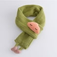 thumbnail image 2 of Cute Thick Warm Cartoon Clouds Neck Wraps Children's Scarf Knit Neck Guards Scarves Baby Scarf YELLOW, 2 of 8