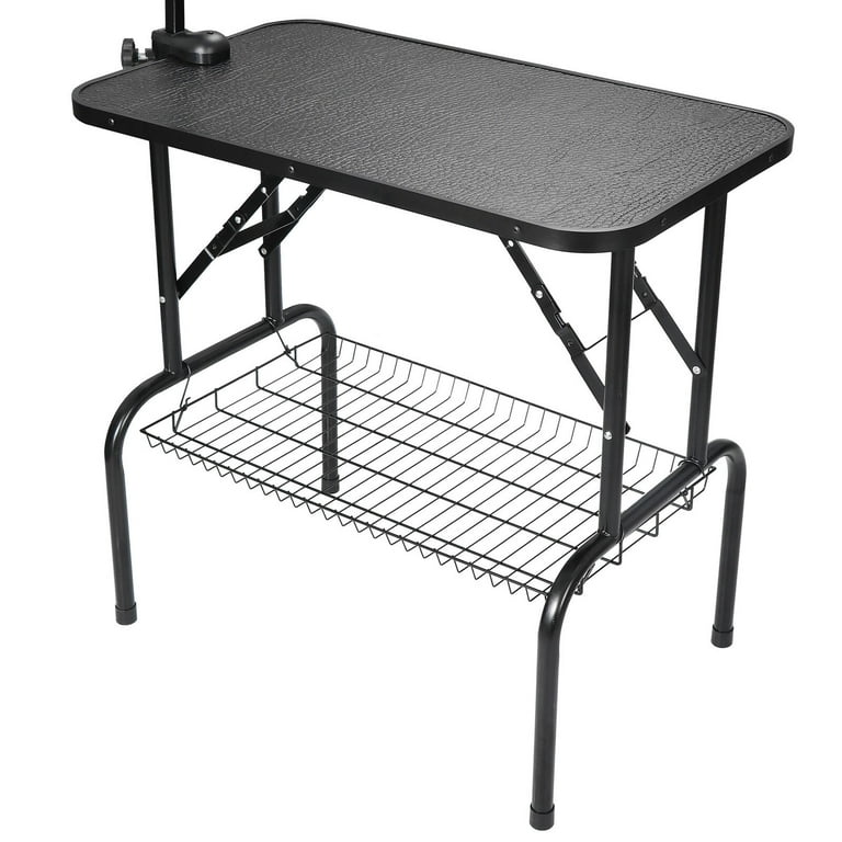 BestPet Large Adjustable Pet Dog Cat Grooming Table W/Arm&Noose Rubber Mat  GT36,Grooming Tables