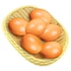 thumbnail image 3 of 5 huevos falsos de madera, juego de cocina para niños, juguete de comida, Color de tronco, gallina ponedora, herramienta agrícola, huevos para caja nido, 3 of 5