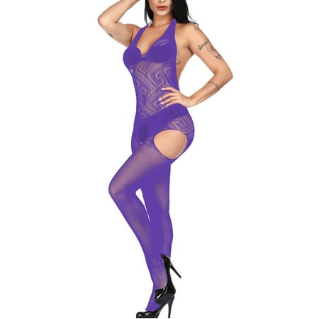 uublik Lingerie Set for Women Sexy Naughty Plus Size Lace Sexy Naughty Babydoll Bodysuit