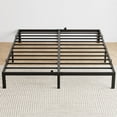 thumbnail image 4 of BeesClover Sleek Metal Bed Frame with Underbed Storage, Low-Profile Platform, Noise-Free, No Box Spring Required, 4 of 8