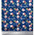 thumbnail image 1 of Soimoi Cotton Voile Fabric Dot,Parrot & PineJuice Summer Designs Fabric Prints by Yard 42 Inch Wide, 1 of 1