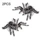 thumbnail image 5 of 2pcs 9.5cm Animal Model Large Fake Realistic Spider Insect Model Toy Fun Halloween Decor Scary Prop, 5 of 5