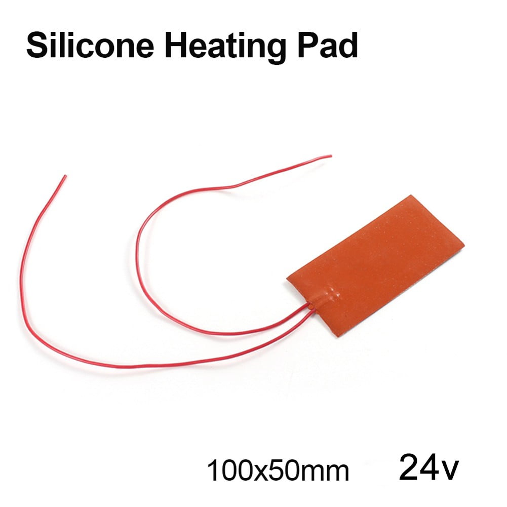 Silicone Heating Pad Square Heat Mat Plate Flexible Waterproof Printer