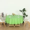 thumbnail image 7 of (6-pack) Heavy Duty Plastic Table Covers Tablecloth (Reusable) (Round 84"), 7 of 7