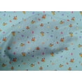 thumbnail image 4 of oneOone Cotton Cambric Fabric Leaves|Insect & Flower Floral Print Fabric by Yard 56 Inch Wide, 4 of 4