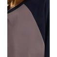 thumbnail image 5 of Crew Neck Raglan Long Sleeve Waffle Top, 5 of 6