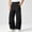 Black Baggy Cargo Pants, variant on Baggy Cargo Pants for Men Y2K Streetwear Techwear Parachute Trousers Wide Leg Casual Hip Hop Drawstring Active Pants with Zipper Pockets Outdoor Wear