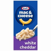 White Cheddar Mac & Cheese Macaroni and Cheese Dinner Pasta Shells, 7.3 oz Box