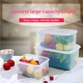 thumbnail image 2 of Naiovety Caja de almacenamiento de alimentos Refrigerador Contenedor de alimentos con tapa Soporte de almacenamiento para el hogar Organizador de cocina Mostrada Naiovety HA017731-00, 2 of 6