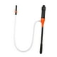 thumbnail image 4 of Bomba de transferencia de combustible Bomba de combustible manual Bomba de sifón eléctrica de líquido de frenos multiusos Blanco naranja, 4 of 9