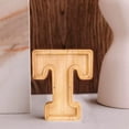 thumbnail image 2 of WeiDu77 Twenty-six Clear Wooden Money Box with Alphabet Letters from A to Z, Large Capacity to Save Custom Coins, Creative Purchase Combination (T), 2 of 6