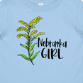 thumbnail image 4 of Inktastic Nebraska Girl Goldenrod Flower Girls Baby T-Shirt, 4 of 5