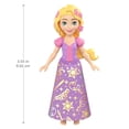 thumbnail image 5 of Disney Princess Rapunzel Posable Small Doll in Shiny Outfit with Removable Skirt, Inspired by Movie, 5 of 6