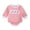 Pink, variant on Staki Halloween Baby Clothes Newborn Boy Girl Waffle Knit Pumpkin Bubble Romper Sweatshirt Infant Fall Outfit 0-18M(Pink,12-18 Months)