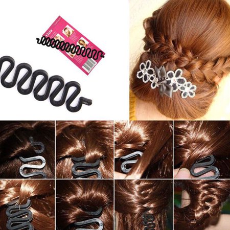 French Plait Hair Braiding Tool Make Professional Looking