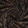 thumbnail image 2 of Zelouf Deb Puff Glitter Lurex Stretch Knit  , Sewing, DIY, Crafts Fabric by the Yard, Black/taupe/caramel, 20 Yard, 2 of 3