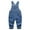 Blue-2110, variant on KIDSCOOL SPACE Baby Boy Girl Ripped Denim Cute Workwear Jean Overalls, 2-3 Years