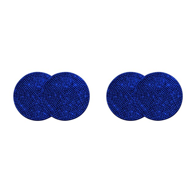 Scienceny Portavasos Universal para coche, alfombrillas de aislamiento térmico, almohadillas de diamantes de imitación antideslizantes para Interior de Type2 NO2 Scienceny CBP295107