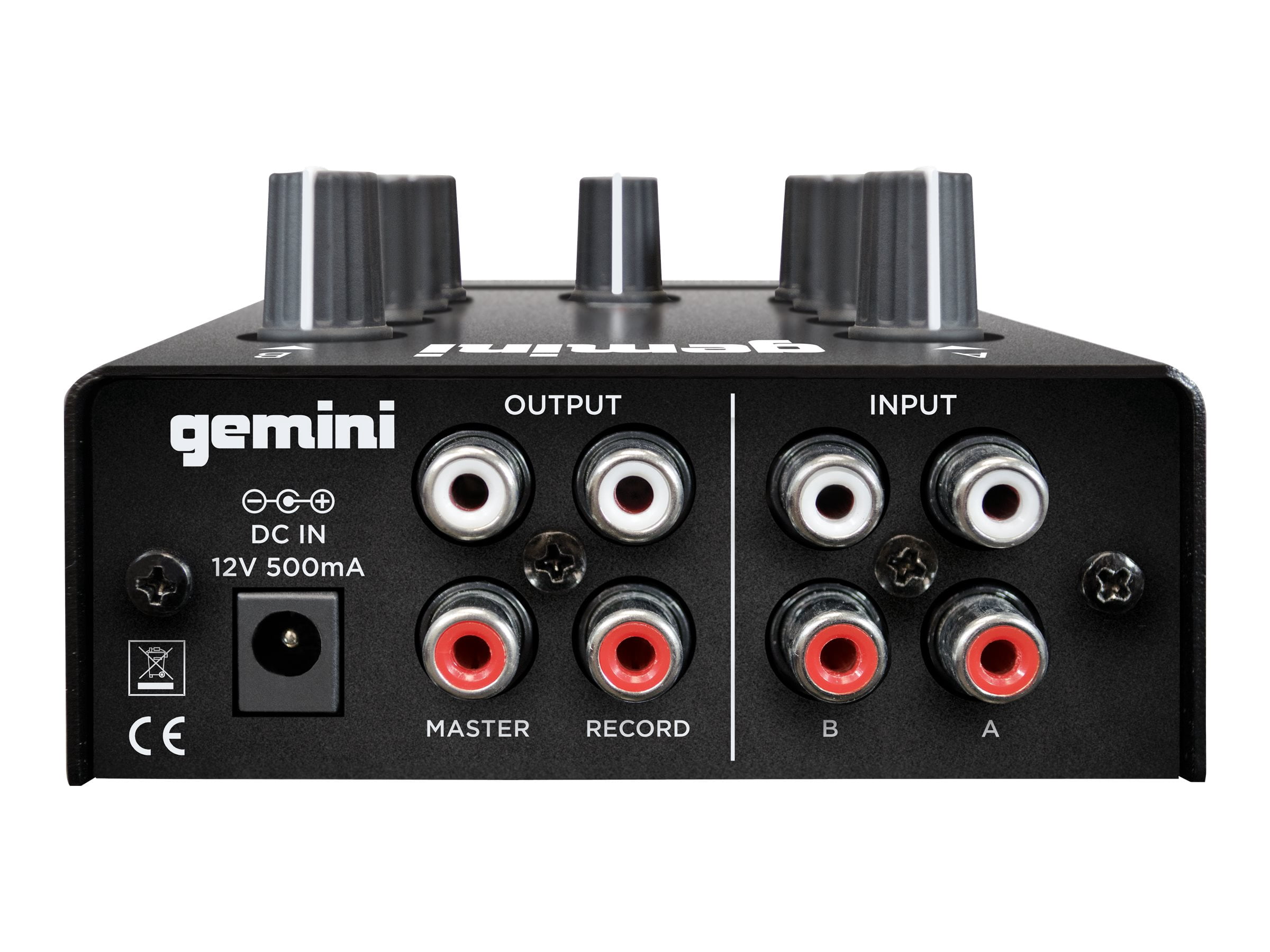 Gemini Sound MM1 Pro Audio Equipment 2 Channel Podcast Live Studio Mini Sound Mixer DJ