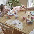 thumbnail image 5 of Portmeirion Mini Meirion Botanic Garden Dinosaur 3-Piece Kids Dinnerware Set – Durable Melamine Divided Plate, Bowl & Easy Grip Cup for Toddlers, Children & Fun Kids Dining Gift, 5 of 6