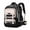 Black, variant on Kids Backpack Bag Lightweight Large Capacity Compartment Bookbag for Students Travel Daypack Orange M