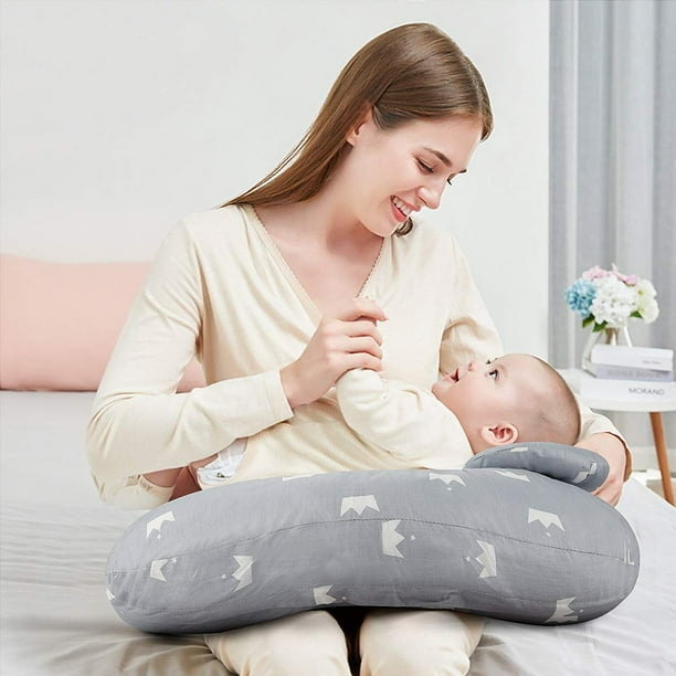 Almohada De Lactancia Multifuncional Cojin De Lactancia Para Bebes Almohada De Alimentacion Infantil sonducket BA001348 01 Walmart en linea