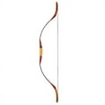 thumbnail image 6 of AMEYXGS Traditional Archery Recurve Bow Longbow Horsebow & Arm guard & Carbon Arrows, 6 of 8