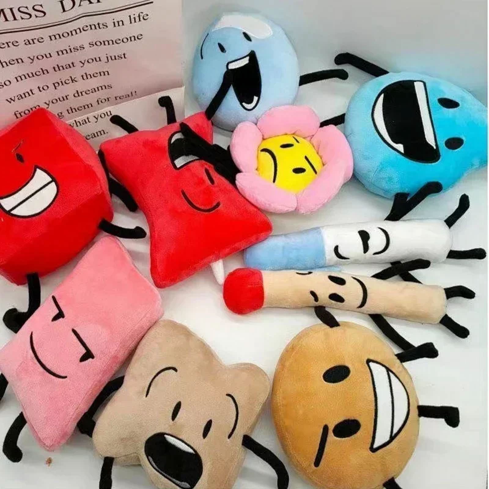 Anime Battle for Dream Island Plush Toy BFDI Stuffed Doll Fire
