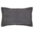thumbnail image 1 of Jullian Cotton Pillow Sham, Gray - King Size, 1 of 1